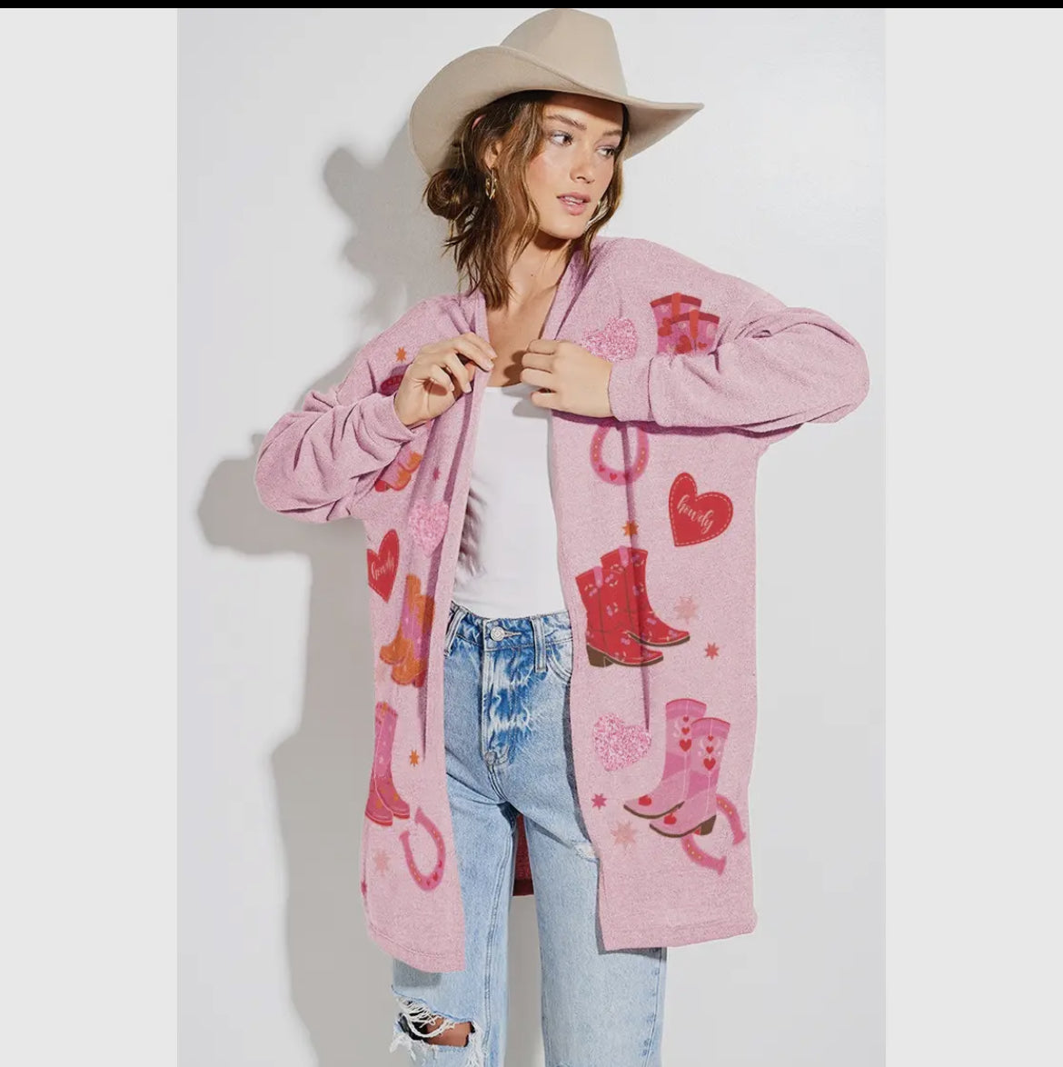 Women’s valentines cardigans