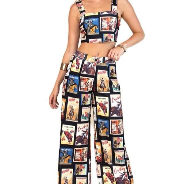 Cowgirl western set