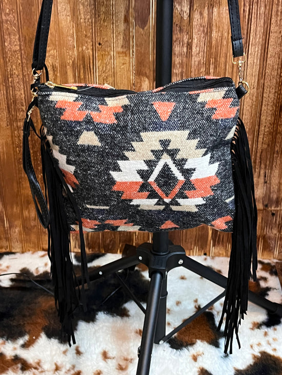 Aztec Print Bag